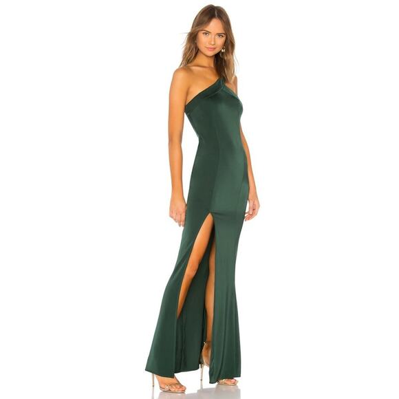 NBD Evan Gown in Emerald Green NWT in Small - Picture 2 of 3